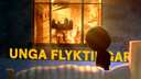 Unga flyktingar