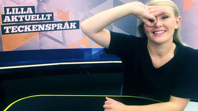 Lilla Aktuellt teckenspråk : 2018-08-24