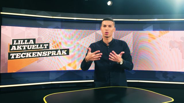 Lilla Aktuellt teckenspråk : 2018-09-21