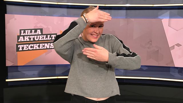 Lilla Aktuellt teckenspråk : 2018-10-05