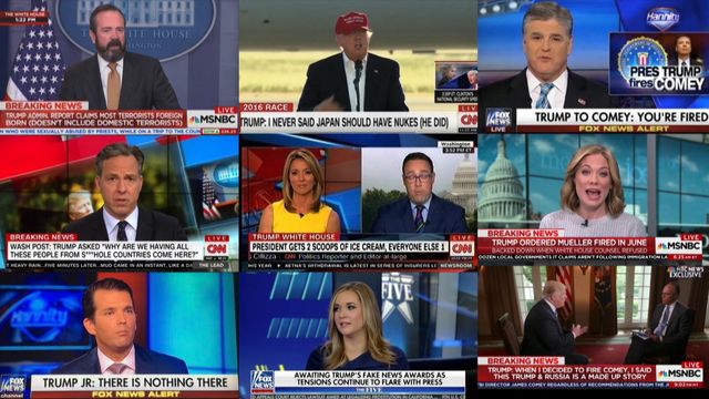 UR Samtiden - Mediedagarna i Göteborg 2018 : Den visuella journalistiken i Donald Trumps tidevarv