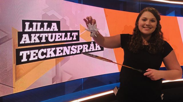Lilla Aktuellt teckenspråk : 2019-04-26