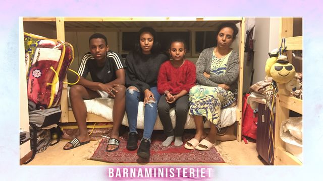 Barnaministeriet : Hur trångt kan man bo?