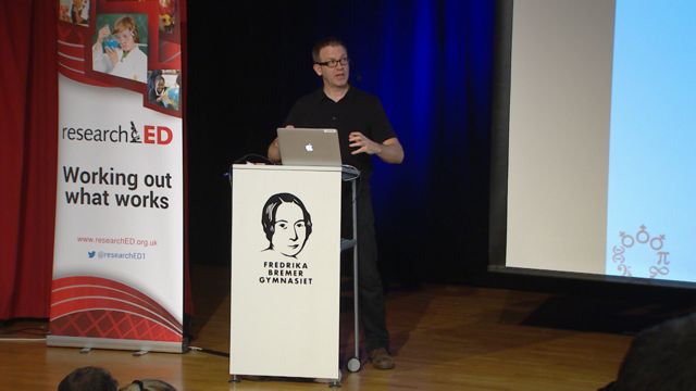 UR Samtiden - ResearchED 2019 : Barak Rosenshines undervisningsprinciper