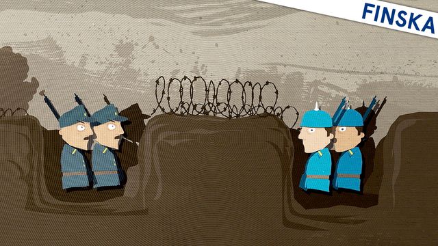 Fatta historia - kortversion - finska : Första världskriget