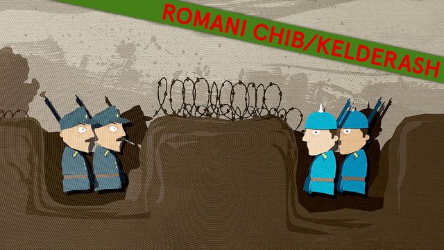 Fatta historia - kortversion - romani chib/kelderash : Första världskriget