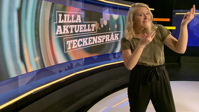 Lilla Aktuellt teckenspråk : 2019-10-25