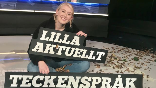 Lilla Aktuellt teckenspråk : 2019-09-27