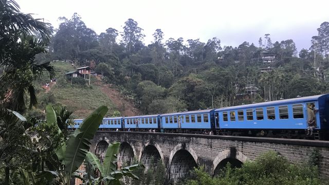 Bild ur Tåg i Sri Lankas berg