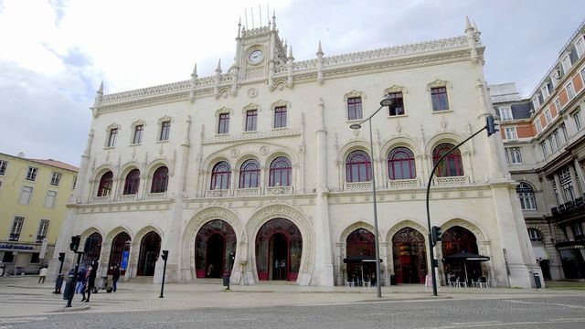 Bild ur Stationen Rossio i Lissabon