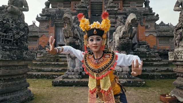 Bild ur Balinesisk elddans