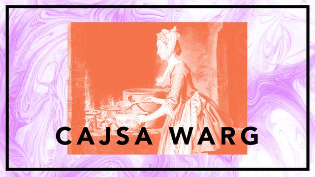 Bild ur Cajsa Warg - den svenska kokkonstens moder