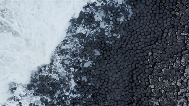 Bild ur Basalt – sprungen ur lava
