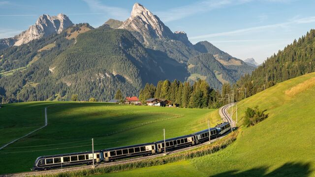 Bild ur Från Montreux till Berner Oberland