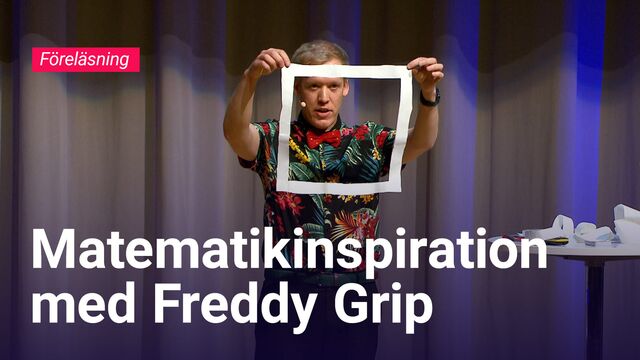 Bild ur Matematikinspiration med Freddy Grip