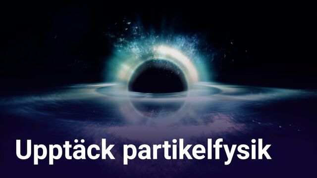 Bild ur Upptäck partikelfysik