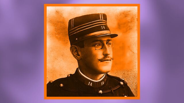Bild ur Alfred Dreyfus - antisemitism, lögner och ett historiskt justitiemord