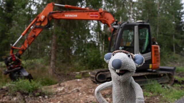 Bild ur Grävmaskin