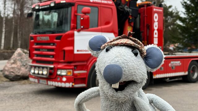 Bild ur Bärgningsbil