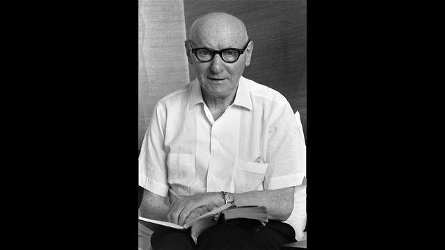 Bild ur Isaac Bashevis Singer - jiddischförfattaren som fick Nobelpriset