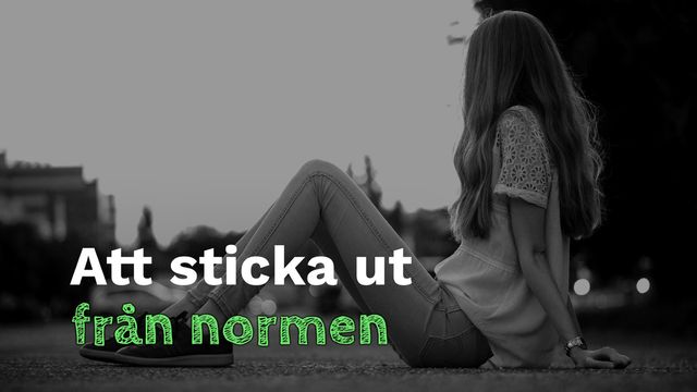 Bild ur Barn som känner sig annorlunda