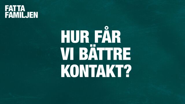 Bild ur När tonåringen drar sig undan