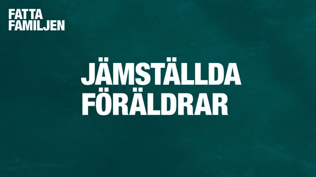 Bild ur Hur delar vi lika på ansvaret för barnen?