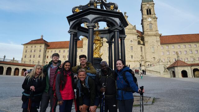 Pilgrimsvandring genom Alperna