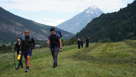 Pilgrimsvandring genom Alperna