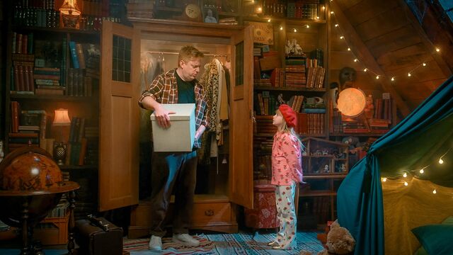 Bild ur Markus Granseth läser Räven som lärde sig cykla