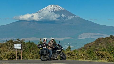 Genom Japan på motorcykel
