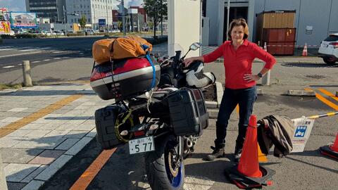 Genom Japan på motorcykel