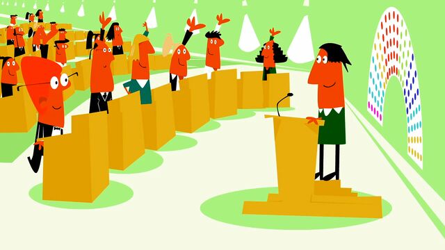 Bild ur Den svenska demokratin