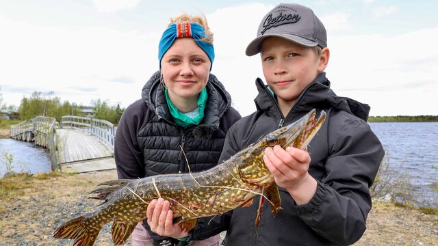 Bild ur Fiskelycka och ägandeord