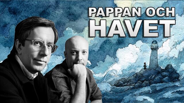 Bild ur Pappan och havet