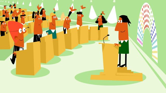 Bild ur Den svenska demokratin