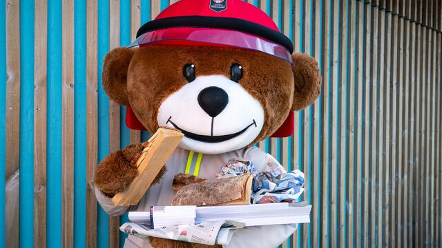 Bild ur Skorstensbrand