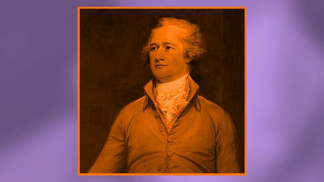 Bild ur Alexander Hamilton – finansministern som blev en popkulturell ikon