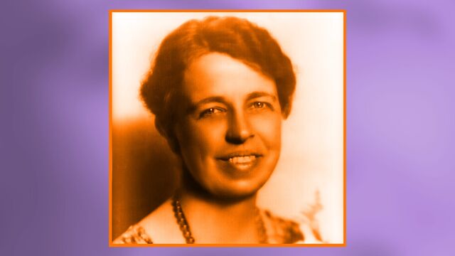 Bild ur Presidenthustrun som fick FN att enas om de mänskliga rättigheterna – Eleanor Roosevelt